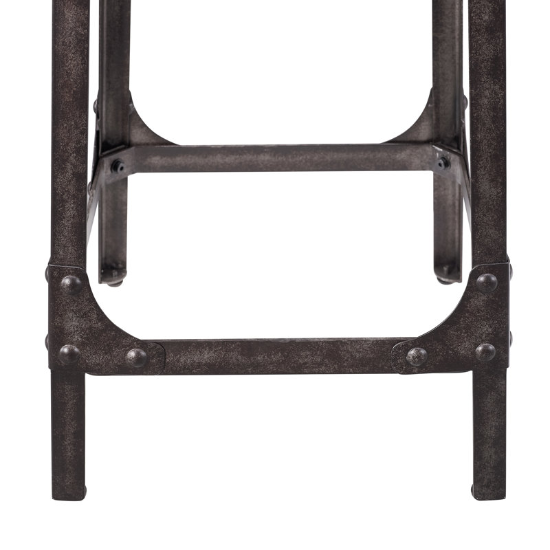 Counter Stool with Metal Frame