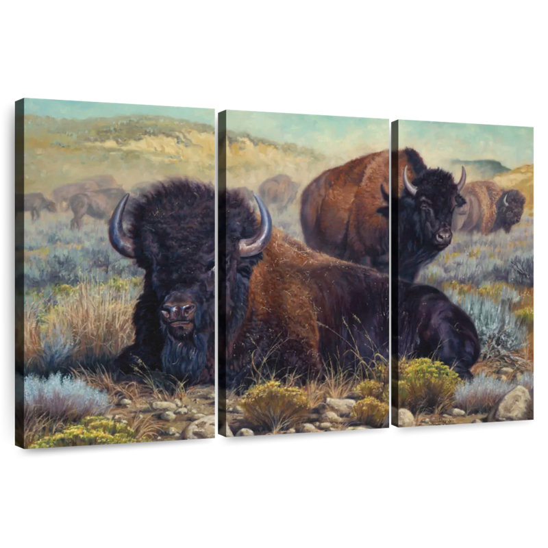 Brampt Sagebrush Siesta, 32" H x 50" W