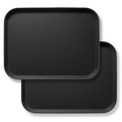 12" x 16" Rectangular Non-Skid Serving Trays, NSF Certified