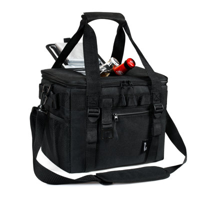 Tirrinia 24 Cans Soft-Sided Coolers with Adjustable Shoulder Strap and Bottle Opener