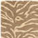 Alaisdair Tiger Animal Print Taupe Area Rug