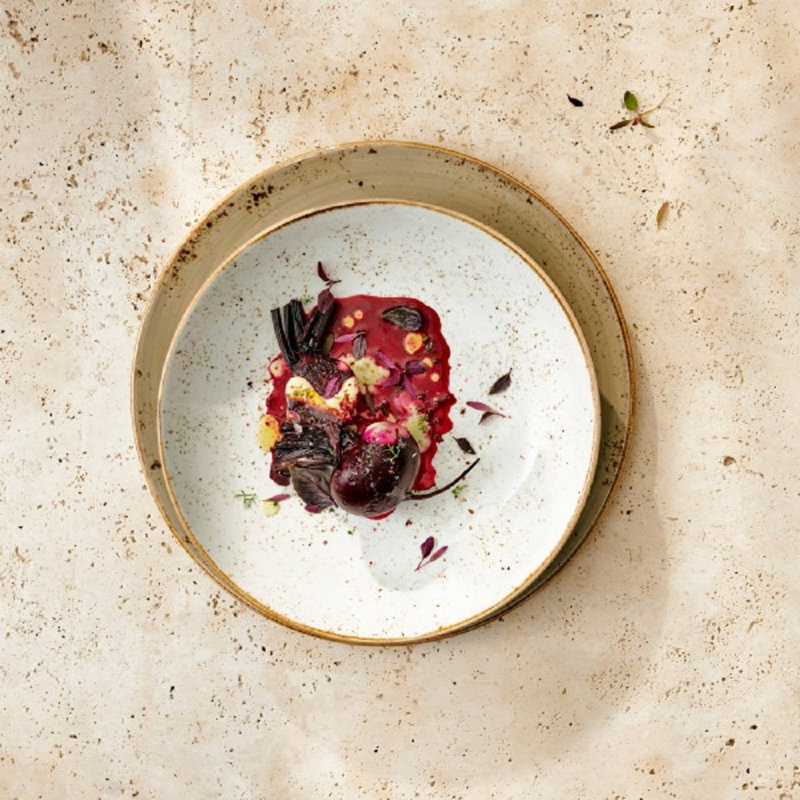Assiette à pizza blanc