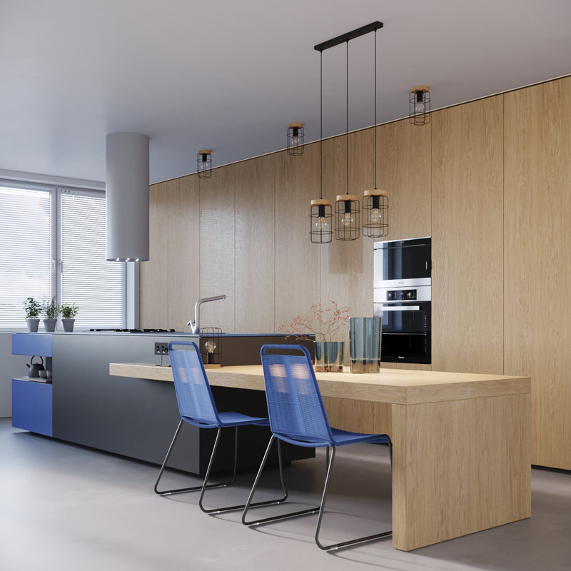3 - Light Stainless Steel Pendant