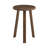 Keira Solid Wood End Table With Round Tray Top-1379181403