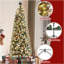 Arbre de Noël artificiel givré pré-éclairé-1502671231