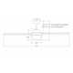 Ball 52'' 4 Blade Ceiling Fan with LED Light Kit
