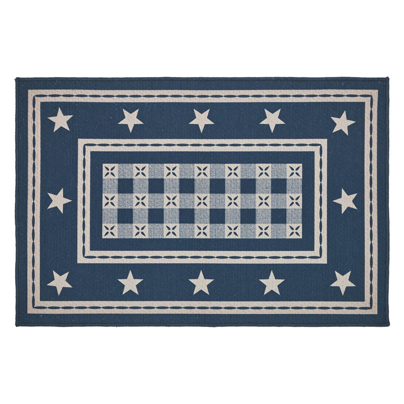 Tapis intérieur / extérieur Bronez, Rectangle 1 pi 8 po x 2 pi 6 po
