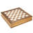 7-in-1 Classic Wooden Board Games Set - Family Game Night with Cards, Dice, Chess, Checkers, Backgammon, Dominoes, and Cribbage