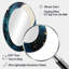 Miroir mural moderne Blue Minimalisme Moon IV-1211368037