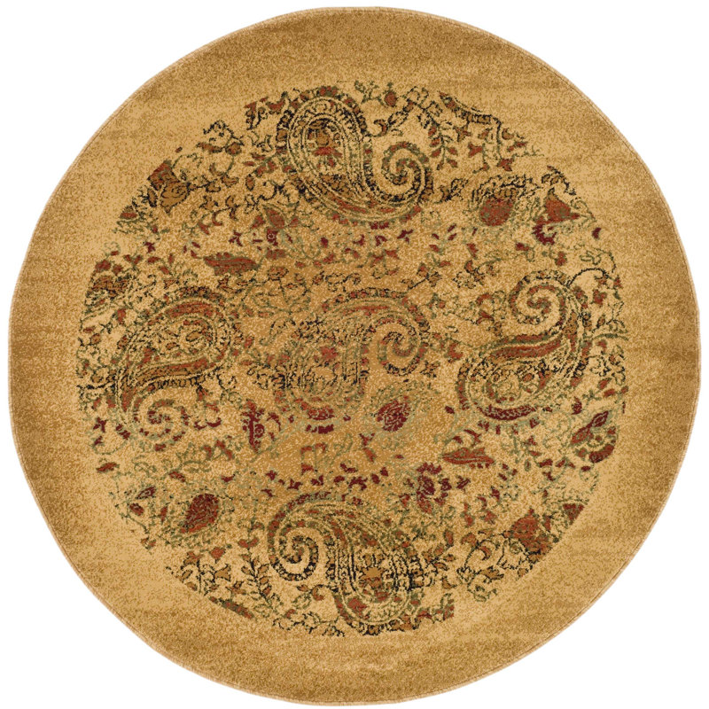 Klose Performance Paisley Rug, Round 7'