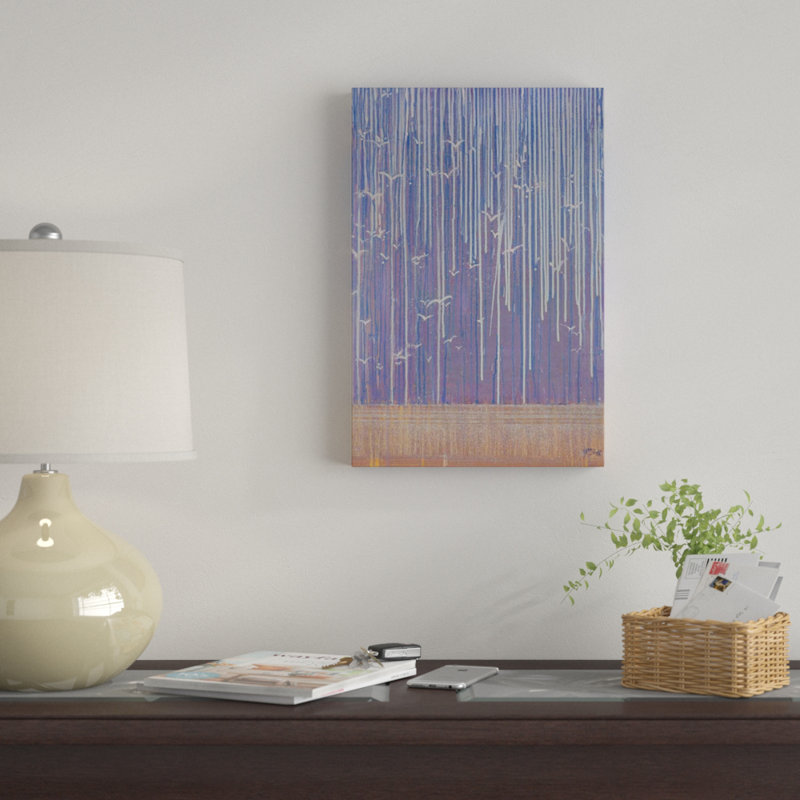 « gulls », impression sur toile, H 18 po x l 12 po x P 1,5 po, Pas de tapis, Toile tendue