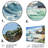 Coastal Landscape & Nature Wall Decor on Metal