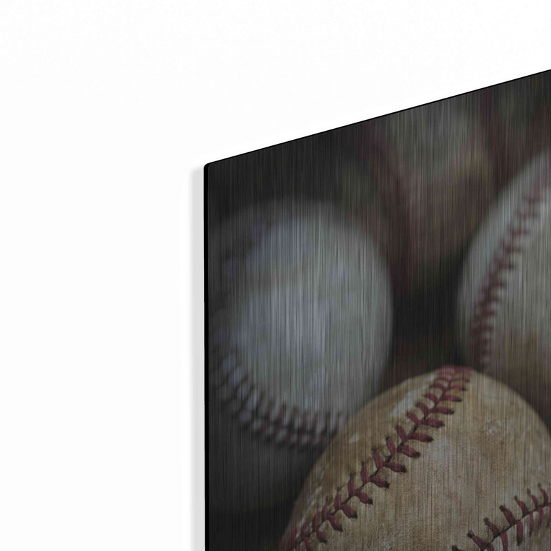 «Old Baseball» par Edward M. Fielding, H 24 po x l 16 po