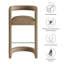 Tabouret Winslow Performance-107104047-107104050