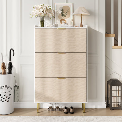 24 - Pair Shoe Storage Cabinet