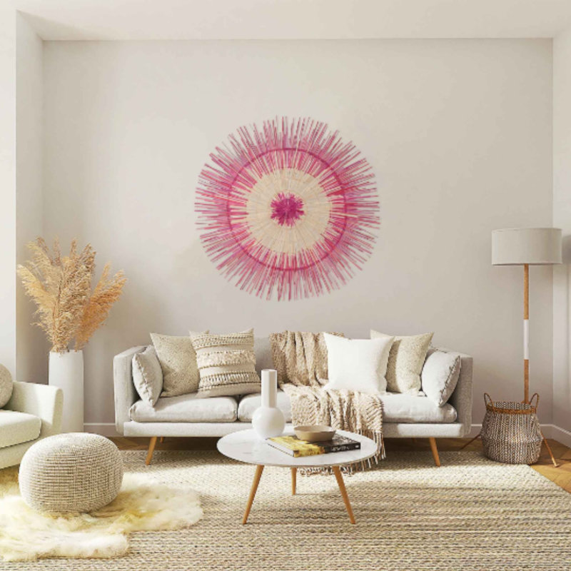 Décoration murale Global Crafts, Rose
