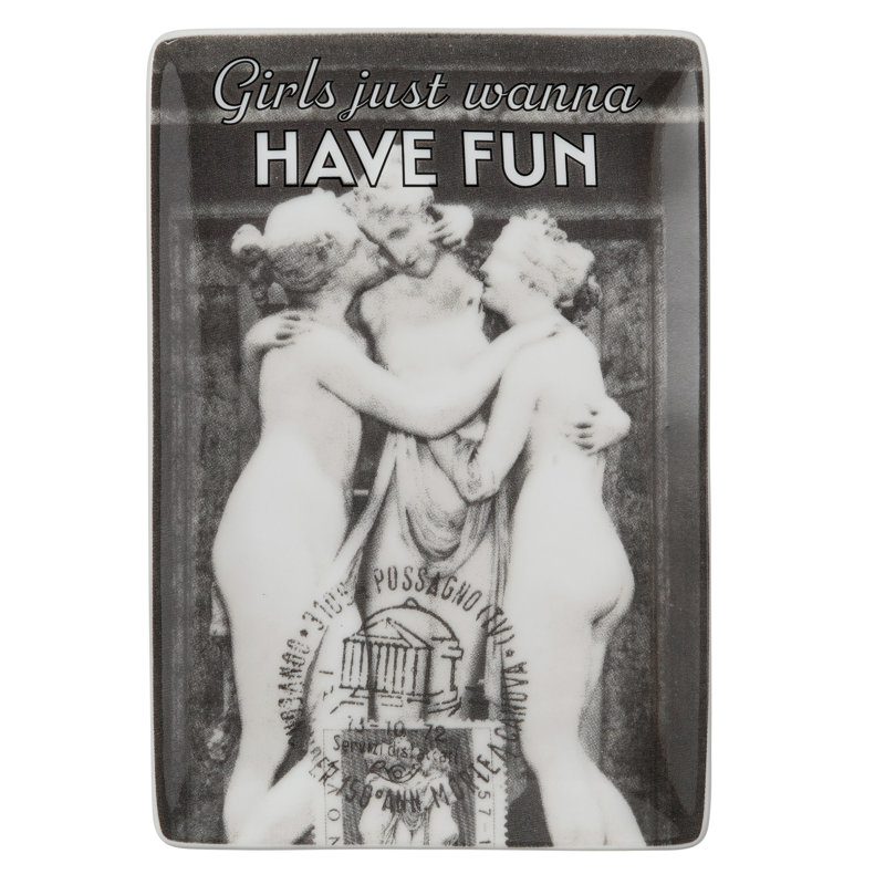 Grand Tour Italy Tray Girls Just Wanna Have Fun