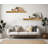 2 Piece Oak Floating Shelf-95346623