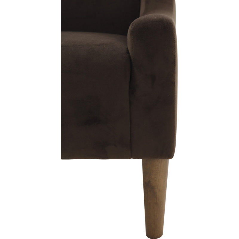 Upholstered Side Chair, Bella Chocolate