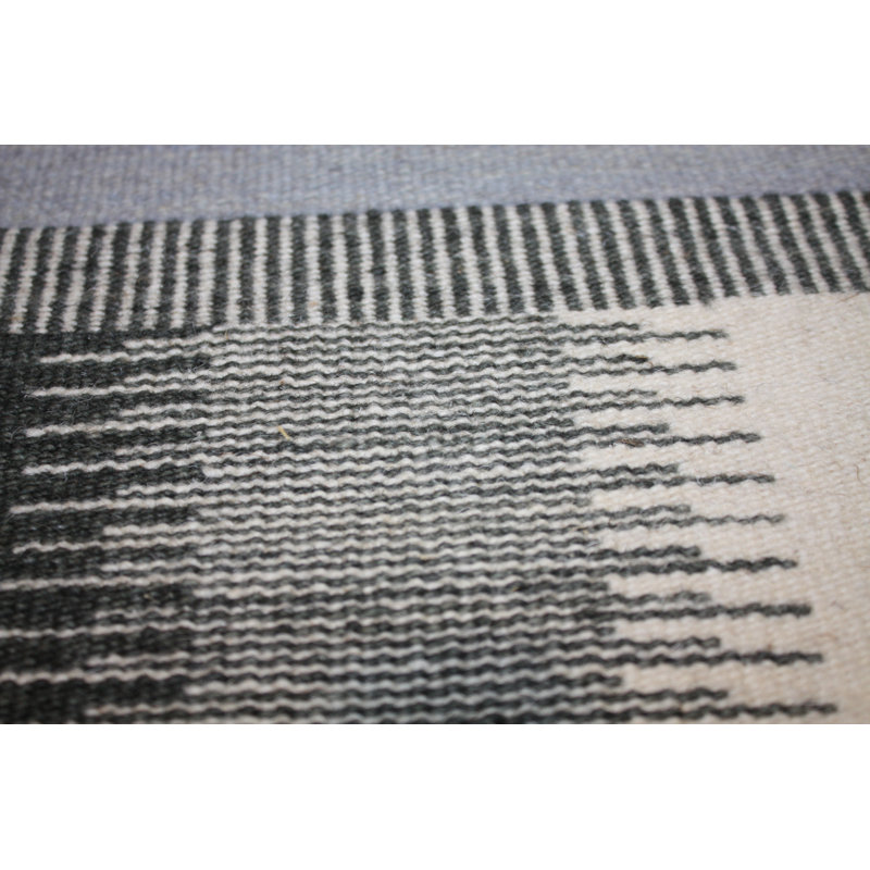Tyrell Geometric Wool Hand Woven Area Rug, Rectangle 170 x 240cm