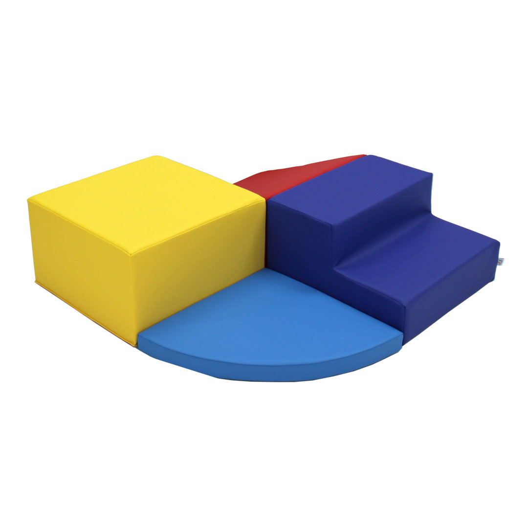 SoftScape Toddler Playtime Corner Climber Factory Direct Partners Color: Blue/Red