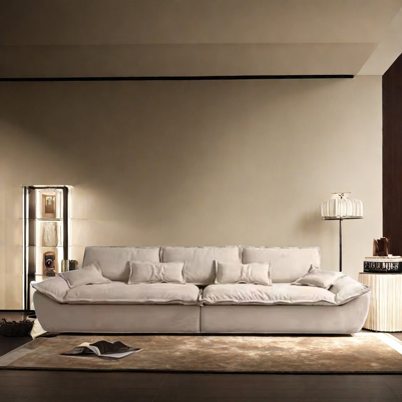 Canapé en tissu voilier, H 33,46 po x l 157,48 po x P 47,24 po, 5