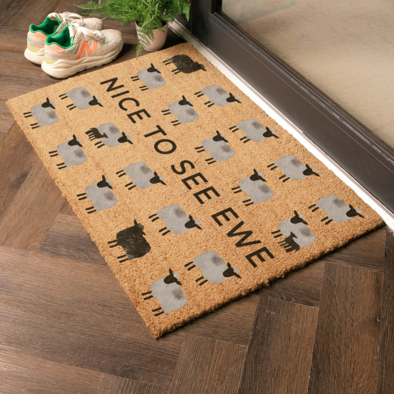 Non-Slip Doormat, 60cm W x 90cm L