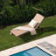 Bryaunna Metal Outdoor Lounge Chair with Ottoman-1320451490