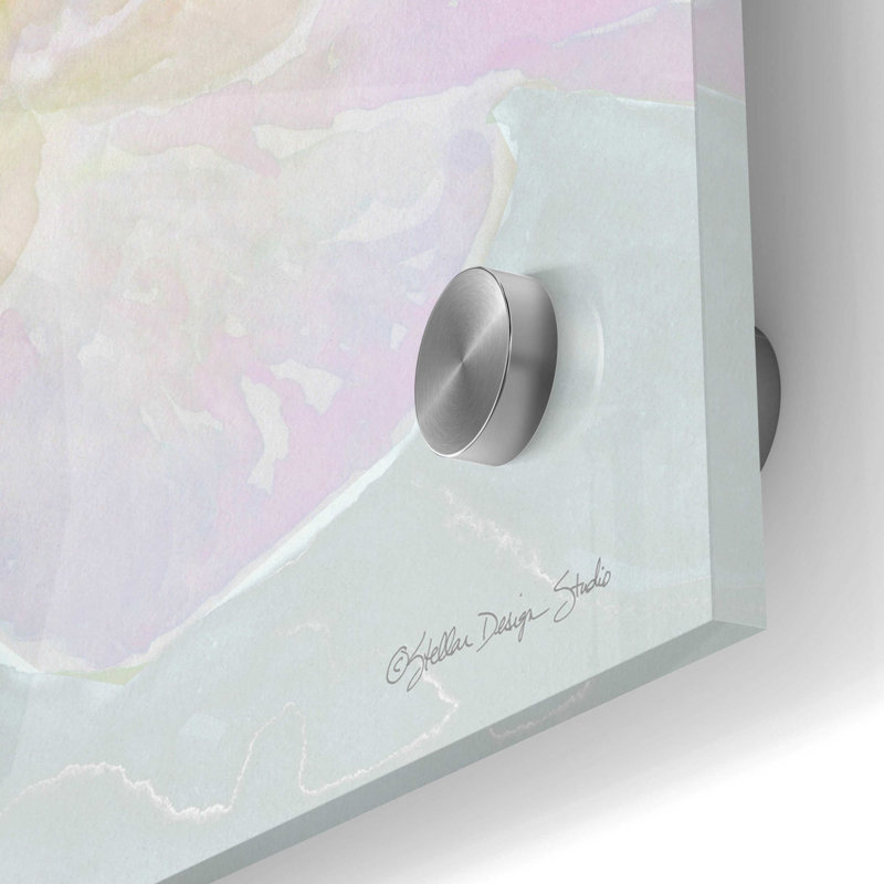 'Rose Bouquet 1' by Stellar Design Studio, Acrylic Glass Wall Art, 24" H x 24" W x 0.2" D