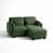 Chenille verte