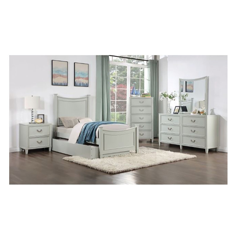 Macfairlan Wood Flat Wall Mirror