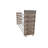 FixtureDisplays 51 X 12 X 26" Stackable Modular Wine Rack Stackable Storage Stand Display Shelves, Pine wood, (72 Bottle Capacity, 6 rows x 12) 16931