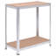 Trosper 72 inch.H Adjustable 5 Level Storage Shelves With Heavy Duty Steel Frame-1627199171-1627199170