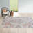Glendale Heights Oriental Gray/Orange/Slate Area Rug-566751456