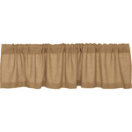 Roxane Solid Color Cotton Tailored Window Valance