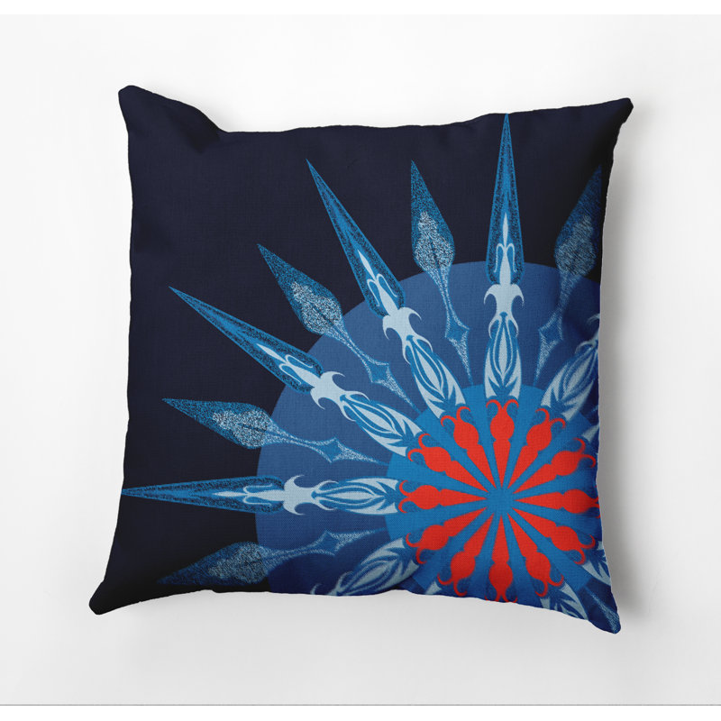 Housse de coussin carré et insert, Bleu marine, 20 po x 20 po
