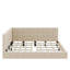 Canapé-lit double rembourré-628600202