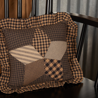Farmhouse Square Cotton Pillow Cover & Insert
