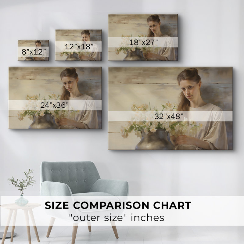 Beautiful Women-VI -Gallery Wraraped Cavas, 40 x 60