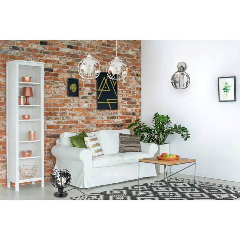 Fobbs 2 - Light Sphere Pendant, White, White