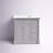 36'' Single Bathroom Vanity with Marble Top-2129906039