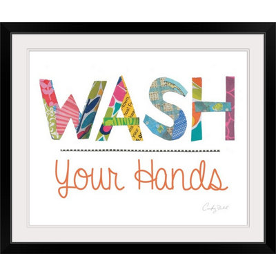 «Kelyn Wash Your Hands», art textuel Courtney Prahl