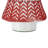 5X5x10'' Red Glittered Christmas Tree