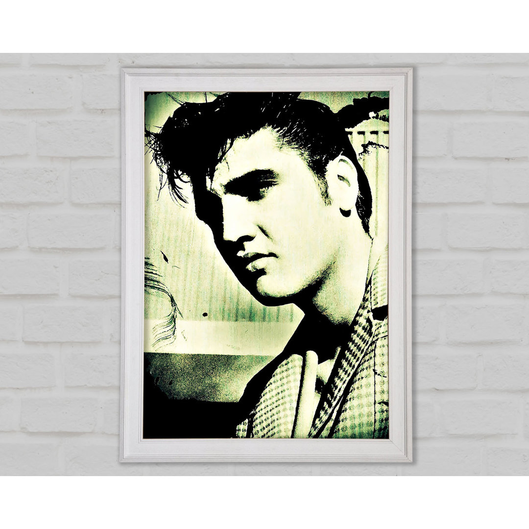 Elvis Early Days - Einzelne Bilderrahmen Kunstdrucke