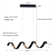 Oley 1-Light LED Geometric Chandelier