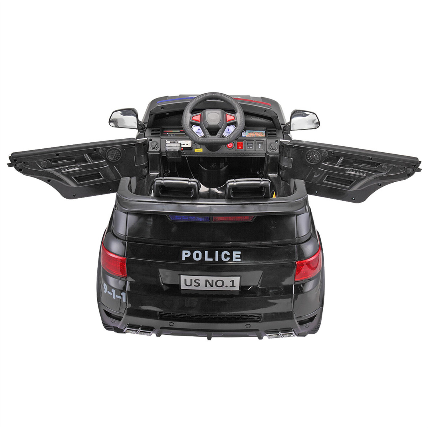 battery operated police car