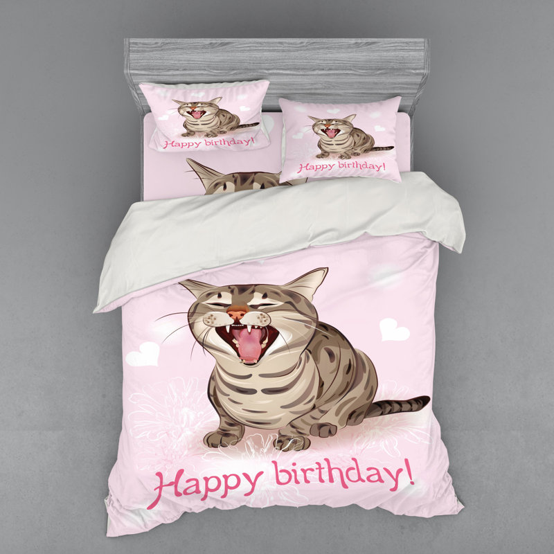 Farmhouse / Country Polyester Duvet Cover, Queen Duvet Cover + 3 Additional Pieces