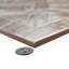 Kings Forest Lattice 17-5/8 In. X 17-5/8 In. Ceramic Floor And Wall Tile