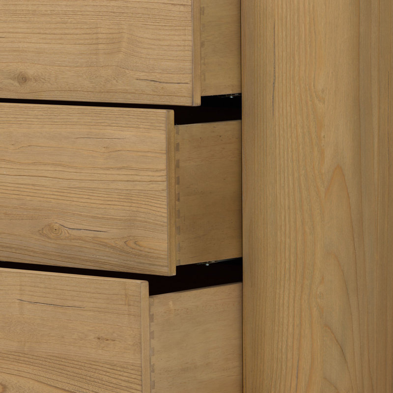 Radius 8 Drawer Dresser-Light Blonde Sungkai Veneer