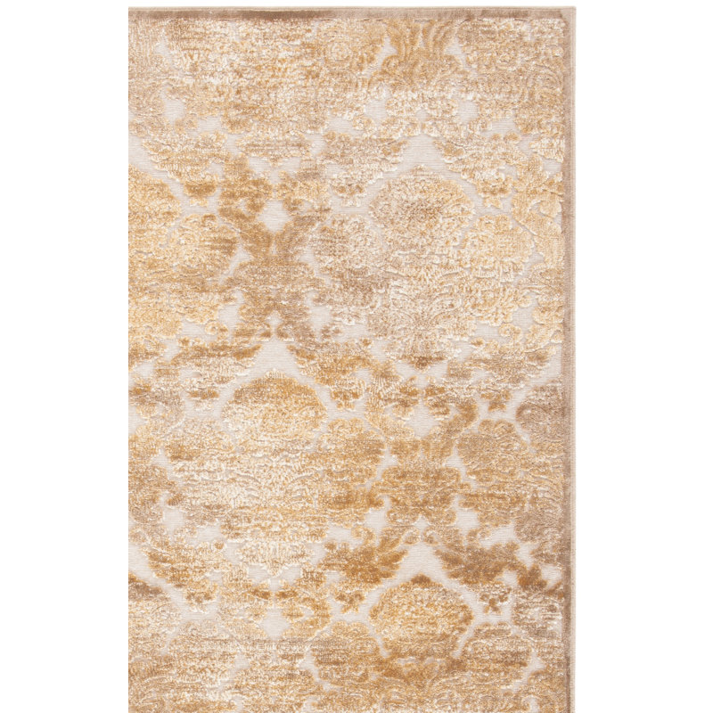 Heie Performance Damask Rug